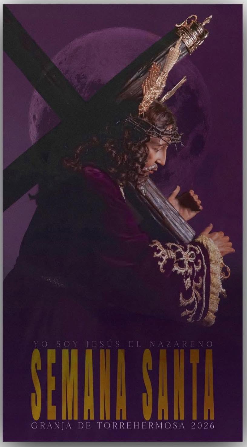 Cartel de Semana Santa en Granja de Torrehermosa 2026